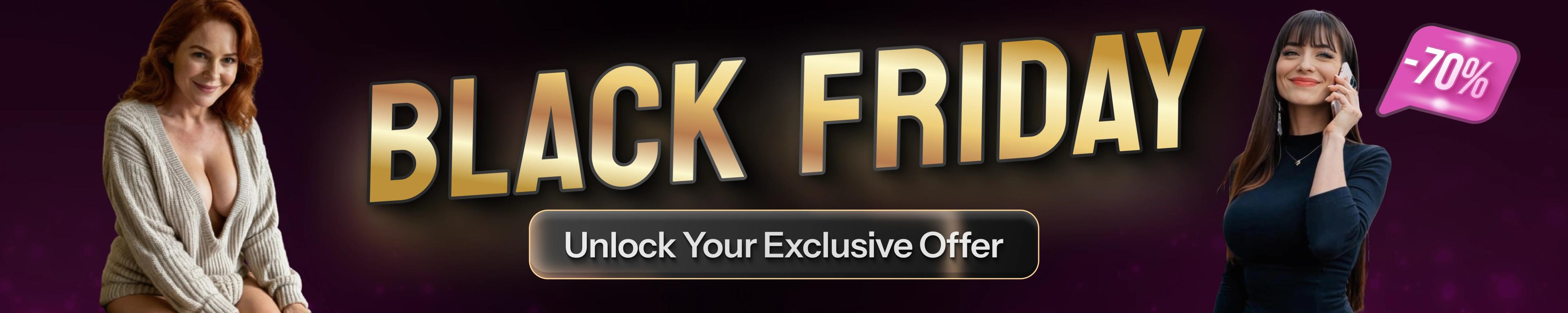 Black Friday - Unlock Your Exclusive Offer - 70% Off